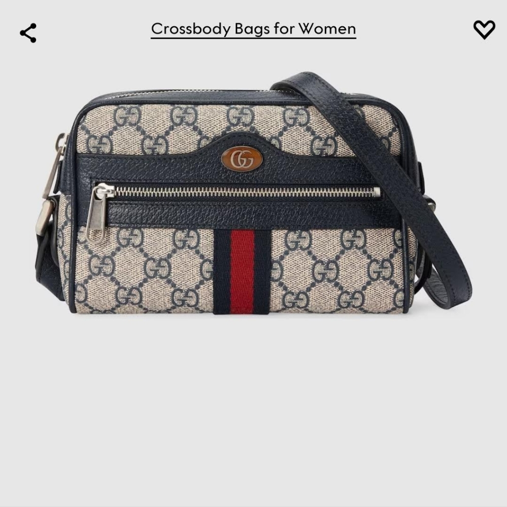Gucci crossbody mini bag.